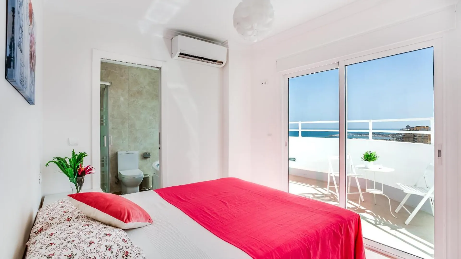 Impresionante Atico, Primera Liinea Playa, Vistas Al Mar, Piscina Comunitaria Fuengirola Apartment